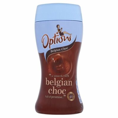 Options Belgian Chocolate (Instant belgacsokoládés italpor) 220g