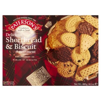 Paterson's Shortbread & Biscuit Assortment  400g