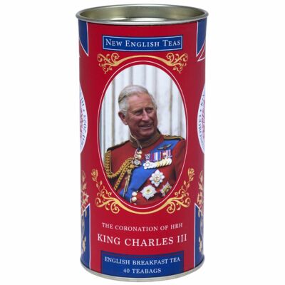 New English Teas -  King Charles III 40 English Breakfast Teabag