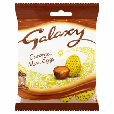 Galaxy Caramel Mini Eggs 80G