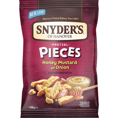 Snyder's Pretzel Pieces Honey, Mustard & Onion 110g