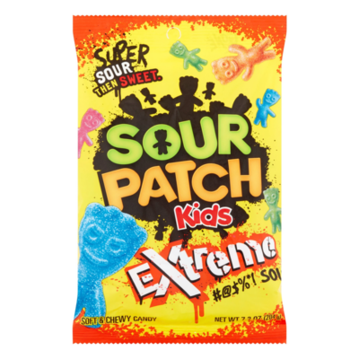 Sour Patch Kids Extreme Peg Bag [USA] 204g