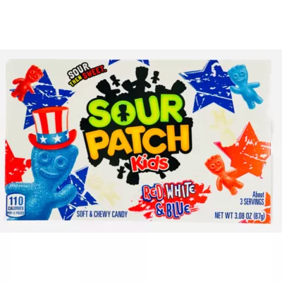 Sour Patch Kids Red White & Blue [USA] 87g