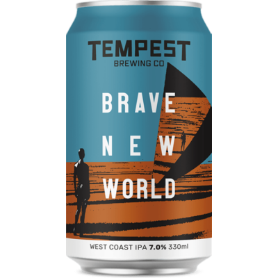 Tempest Brewing Co - Brave New World West Coast IPA (7.0%, 330ml)