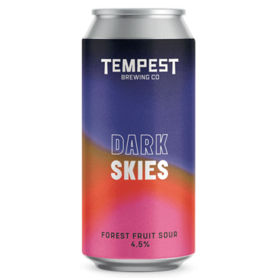 Tempest Brewing Co - Dark Skies Forest Fruit Sour (4.5%, 440ml)