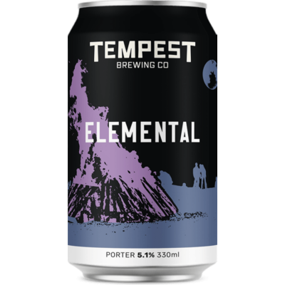 Tempest Brewing Co - Elemental Porter  (5.1%, 330ml)