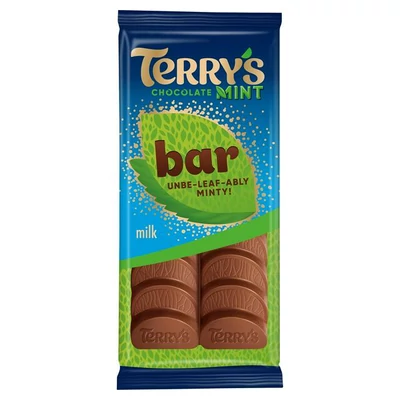 Terry's Mint Chocolate Bar 90g