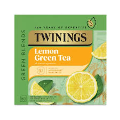 Twinings Green Tea Lemon (zöld tea citrommal)  80 db filter  