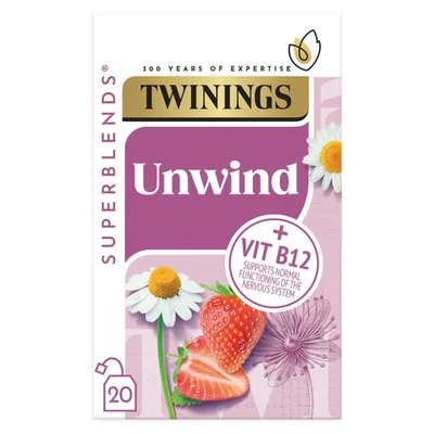 Twinings  Superblends Unwind 20 db borítékolt filter