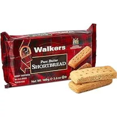 Walkers Butter Shortbread Fingers 160g