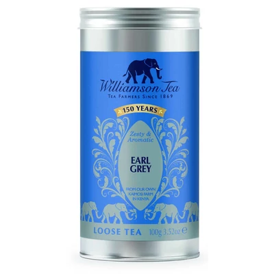 Williamson Earl Grey Loose Tea Caddy 100g