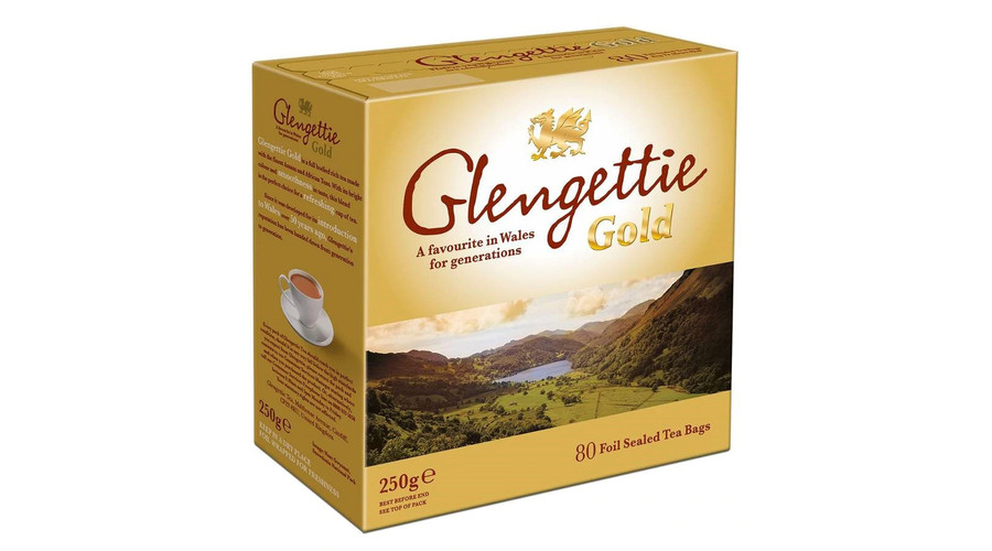 Angol - Glengettie Gold Tea - 80 db filter, Angol Fekete Teák, Brit