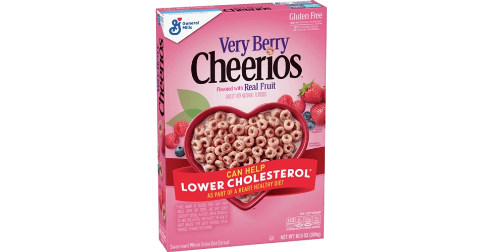 Angol - Cheerios Very Berry [USA] 309g, Angol Reggeli gabonapehely ...